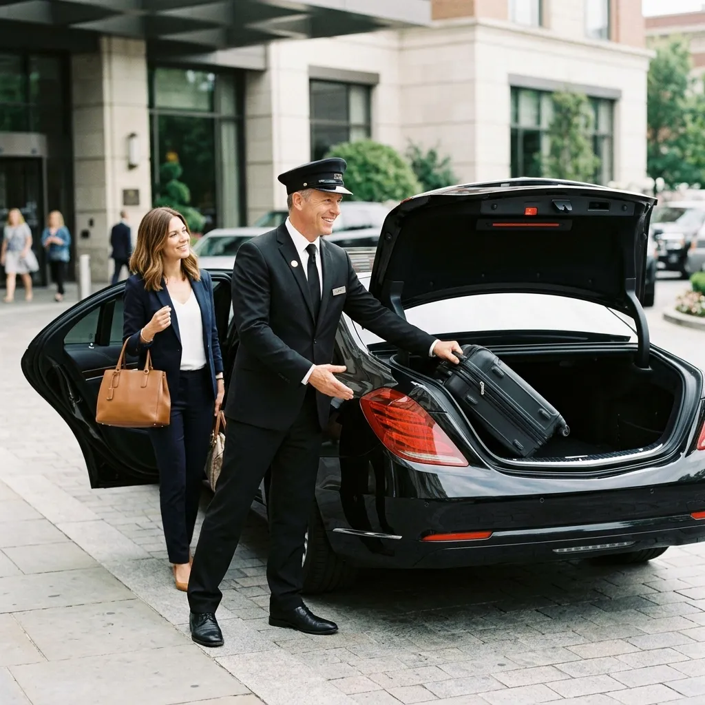 Professional chauffeur service providing comfortable transportation for Sudbury travellers